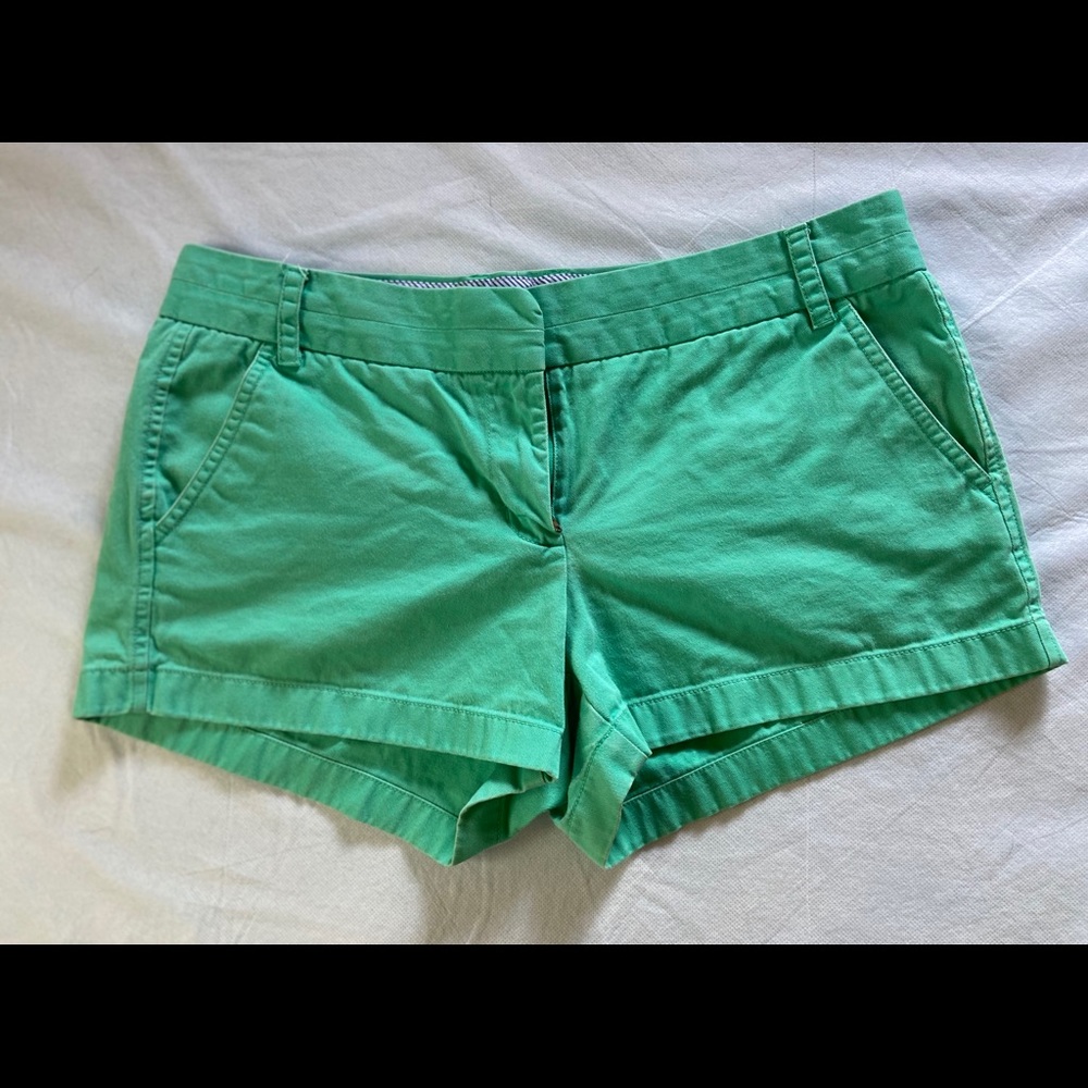 EUC J. Crew Chino Shorts Size 8